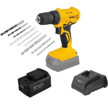 Imagem de Parafusadeira VONDER IPFV 1851 + 1 Bateria 2AH DWT+Jg Brocas