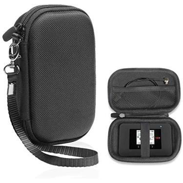 Imagem de Alltravel Capa Wifi Hotspot Booster para hotspots móveis Wi-Fi 4G LTE como Alcatel LINKZONE, Verizon Jetpack, GlocalMe, ZTE, Huawei, Netgear, At&t, Sprint, T-Mobile, Skyroam, Solis, bolso de malha