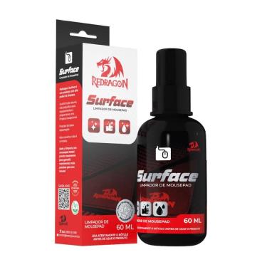 Imagem de Solução Nano Redragon Surface para Limpeza de Mousepads - 60ml - Alto Poder de Limpeza
