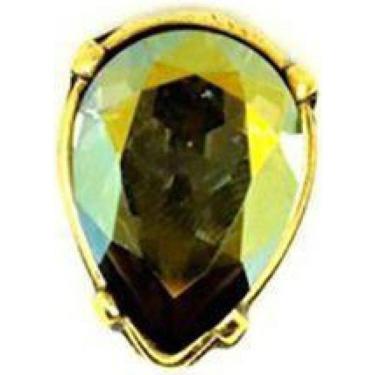 Imagem de Brinco Armazem Rr Bijoux Gota Swarovski Ouro Velho