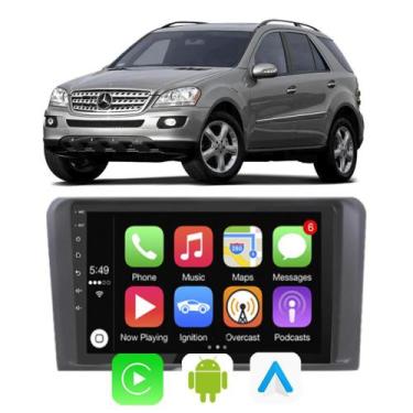 Imagem de Kit Central Multimidia Android Auto Mercedes Ml 2006 2007 2008 2009 20