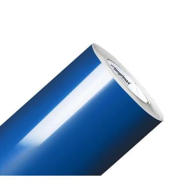 Imagem de Revestimento Adesivo Azul Para Envelopamento Móvel Carro - Imprimax