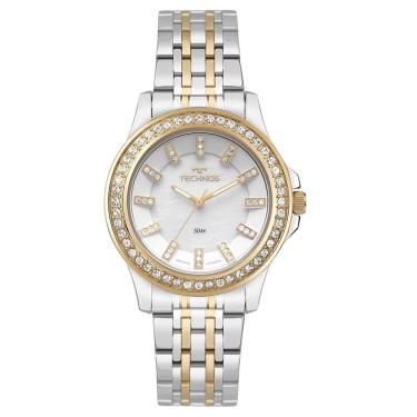 Imagem de Relógio Technos Feminino St.moritz Bicolor - 2035NAV/1K