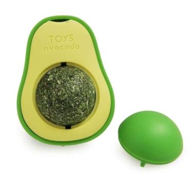 Imagem de BRINQUEDO ABACATE CATNIP: DIVERSÃO INTERATIVA PARA GATOS EXERCÍCIO • BEM-ESTAR • ANTI-ESTRESSE • INSTINTO DE CAÇA
