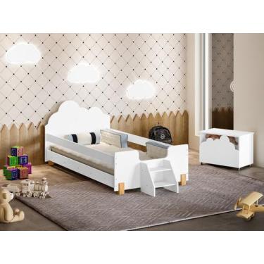 Imagem de Cama Lorena para Criança Juvenil + Colchão Incluso - Infantile