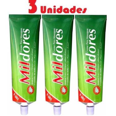 Imagem de Kit com 3 Pomada Massageadora Mil Dores 100g - Pierry Wermon