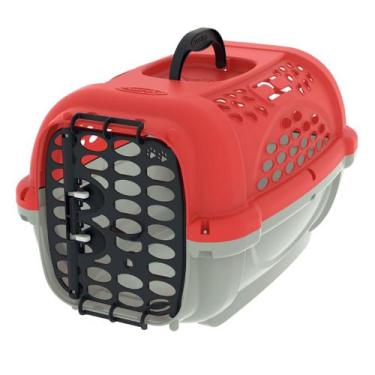 Imagem de Caixa de Transporte para Cachorro Gato Pet Panther Nº2 - Plast pet, Ve