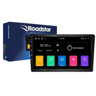 Imagem de Central Multimídia Som Automotivo Roadstar Android 2 Din 9 Pol Full To