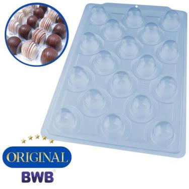 Imagem de Forma 3 Partes Silicone Mini Trufa Sp 813 - BWB Embalagens