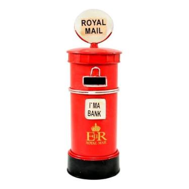 Imagem de Cofre Decorativo Miniatura da Caixa de Correios de Londres  - NETTUNO,