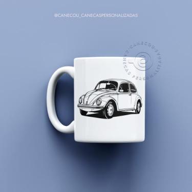 Imagem de Caneca Xícara Coleção Old Car - Fusca 325ml l Xícara Sublimação - Cane