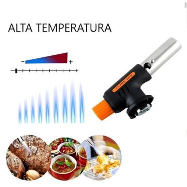Imagem de mini Maçarico cozinha Automático Churrasqueira Fogão Gourmet - ZEM
