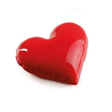 Imagem de DINARA KASKO Molde de silicone Baloon Heart para assar com cortador para esponja. Molde geométrico de silicone 3D para bolo ou mousse. pelo chef pasteleiro mundialmente famoso