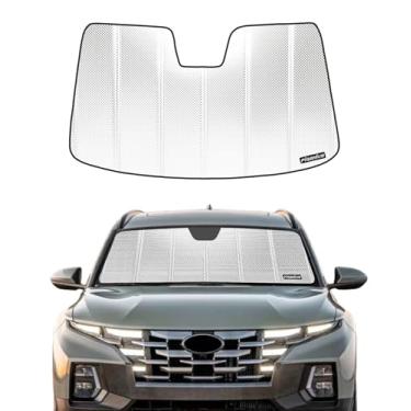 Imagem de Pigenius Para-brisa para Hyundai Tucson/Santa Cruz 2022-2024. Película de alumínio refletiva de atualização de 2024 para proteção interna máxima