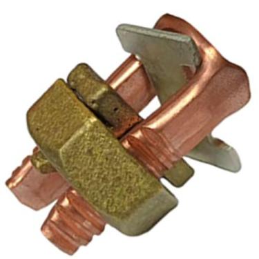 Imagem de Split Bolt Conector Parafuso Fendido Bimetálico 16mm para Emenda Cabos