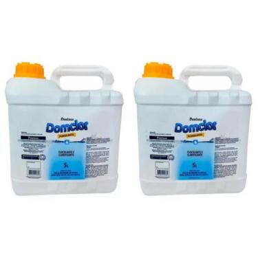 Imagem de 2 Floculante E Clarificante Domclor Para Piscina 5 Litros