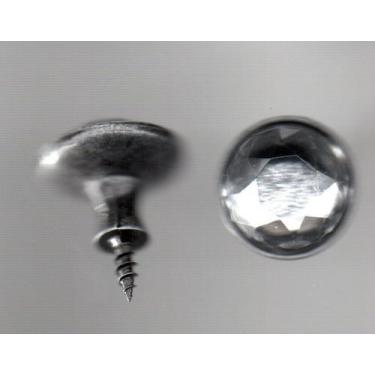 Imagem de Puxador Pedra Cristal Baixo - Artesanato & Co., Ouro Velho