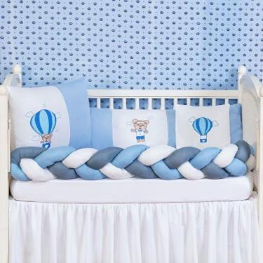 Imagem de Kit Berço Balão 6 Peças - kit balão 6 pçs, Azul
