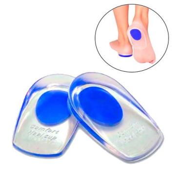 Imagem de Calcanheira de Silicone Ortopédica 1 Par Atividade Fisica - Comfort He