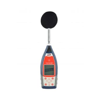 Imagem de Sonômetro Digital Pressão Sonora Microfone Gps Filtro Banda 1/1 Classe