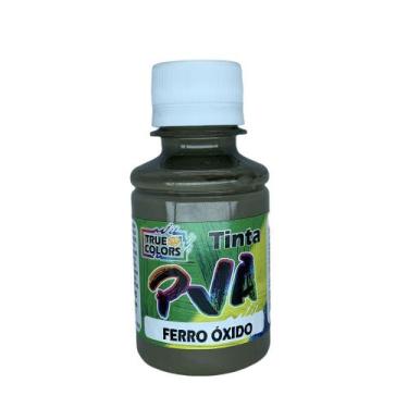Imagem de Tinta Pva Fosco Cores Escuras 100ml True Colors, FERRO ÓXIDO