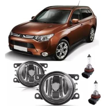 Imagem de Par Farol De Milha Universal Outlander 2014 2015 2016 2017 2018 2019 2020 + Lâmpada