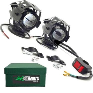 Imagem de Farol de Milha 2 Efeitos - Com Interruptor Universal - Embus