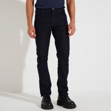 Imagem de Calça Jeans Forum Paul Slim Solid Ou25 Azul Masculino, 42