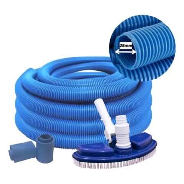 Imagem de Kit Aspiração Limpeza De Piscina Intex Mor Bestway Infláveis Kit Limpe