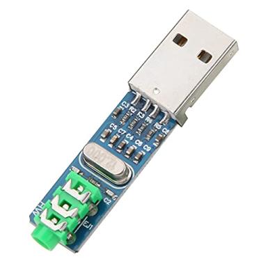 Imagem de Placa de Decodificador USB DAC, Placa de Som HIFI USB, Fonte de Alimentação de 5V, Saída Analógica, (PCM2704)