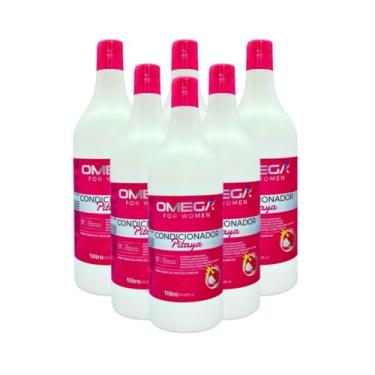 Imagem de Condicionador Pitaya 1L Omega Hair Fardo 6 Unidades