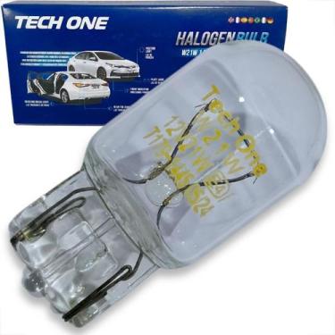 Imagem de Lampada automotiva super pingão t20 1 polo halogena 12v 7440 w21w w3x1