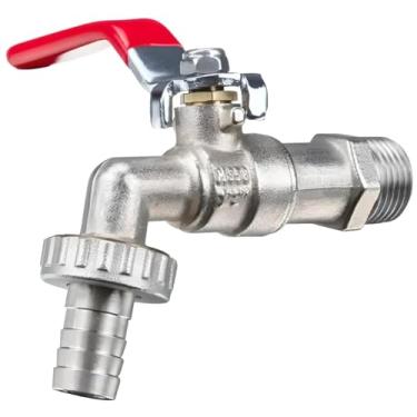 Imagem de Torneira de Metal Para Jardim Quintal Tanque Com Bico 1/2" | Fertak