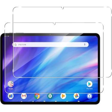 Imagem de Murmure [Pacote com 2 protetores de tela para Pritom Touch 10/Pritom M10 25.4 cm, dureza 9H [clareza HD] Película de vidro temperado antiarranhões, fácil instalação, sem bolhas