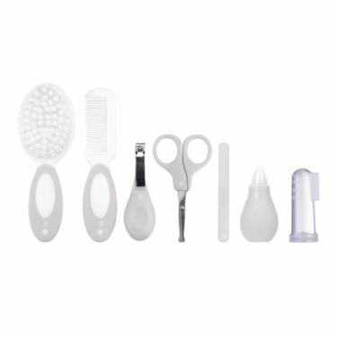 Imagem de Kit Higiene 7 Peças Cuidados Bebê Unhas Cabelo Lixa Pimpolho - Mundo d