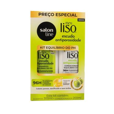Imagem de Salon Line Meu Liso Equilíbrio Kit Shampoo e Condicionador