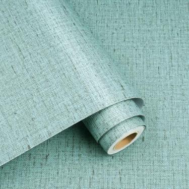 Imagem de Decotalk Grasscloth Papel de parede de pano de grama para parede