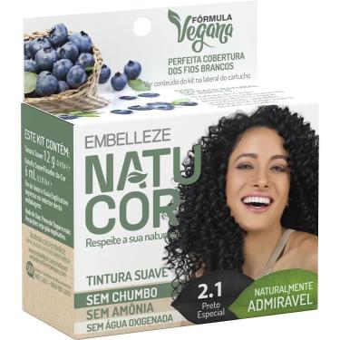 Imagem de Coloração Natucor Naturalmente Admirável 2.1 Preto Especial