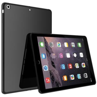 Imagem de BREPRIO Capa para iPad Air 1ª edição (não para iPad Air 2/3/4/5), 9,7 polegadas, [leve + protetora] capa ultrafina macia à prova de choque, preta