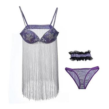 Imagem de iSHOWcos Alice Ayres Closer Filme Stripper Cosplay Fantasia Feminina Borla Sexy Closer Fantasia Natalie Portman, rosa, GG