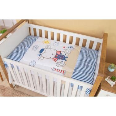 Imagem de Edredom POP para bebê Menino e Menina - Miguel Baby, Urso Marinheiro