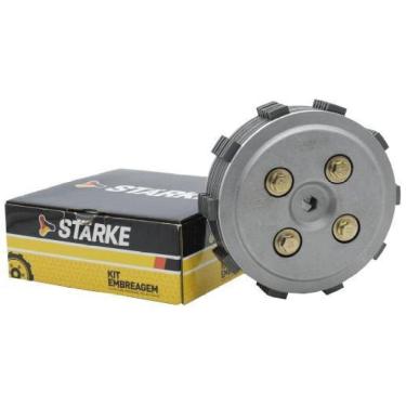 Imagem de Kit Embreagem Completo Cubo Plato Disco Moto Ys 250 Fazer