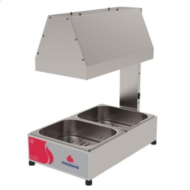 Imagem de Conservador De Frituras E Alimentos Progás Prcf-20 2 Cubas 220V P44907