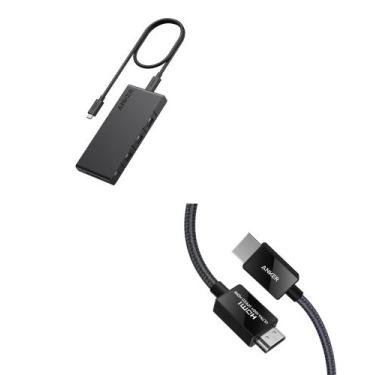 Imagem de Hub USB C Anker 364 10 em 1 com fornecimento de energia de 100 W e HDM
