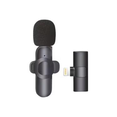 Imagem de Microfone Lapela Sem Fio Profissional IOS Lightning Tomate