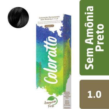 Imagem de Coloração S/Amônia 60g Coloratto Itallian - Tons Naturais - Itallian H