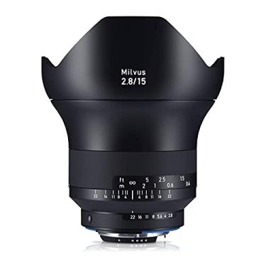 Imagem de ZEISS Lente de câmera Milvus 15 mm f/2.8 Full Frame para Nikon F-Mount ZF.2, preta