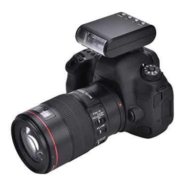 Imagem de Mini lanterna, Speedlite portátil digital na câmera, lanterna de montagem de sapato quente para câmeras DSLR