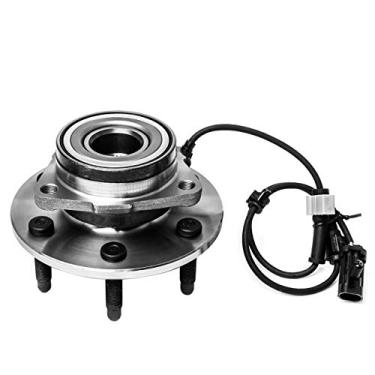 Imagem de TUCAREST 515036 (para 4WD) Rolamento da roda dianteira e conjunto do cubo adequado para Chevy Silverado, Tahoe, Avalanche, Suburban, Express 1500, G-MC Sierra, Yukon, Savana, Ca-dillac Escalade [4x4