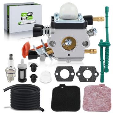 Imagem de partszen Carburador 4229 120 0650 para soprador STIHL BG45 BG46 BG50 BG55 BG65 BG85 SH55 SH85 com kit de ajuste de carburador